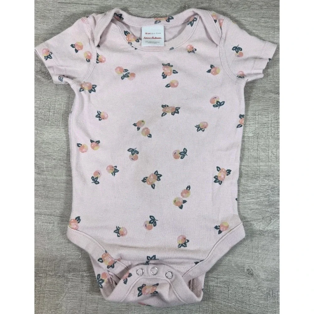 Hanna Andersson Baby Bundle 6–12m Organic Cotton Bodysuit Leggings Monica + Andy